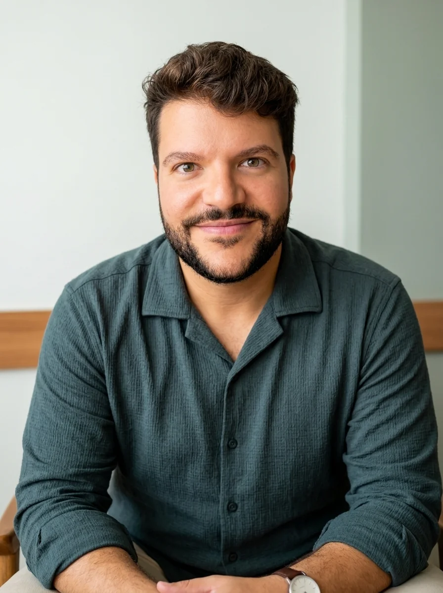 Retrato de Vitor Coletti